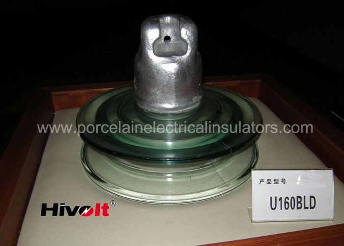 China Double Layer Glass Electrical Insulators , Glass Disc Insulator For Heavy Pollution Area wholesale