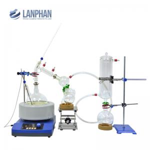 China 2L Short Path Fractional Distillation Kit For Labortory Chemicals wholesale