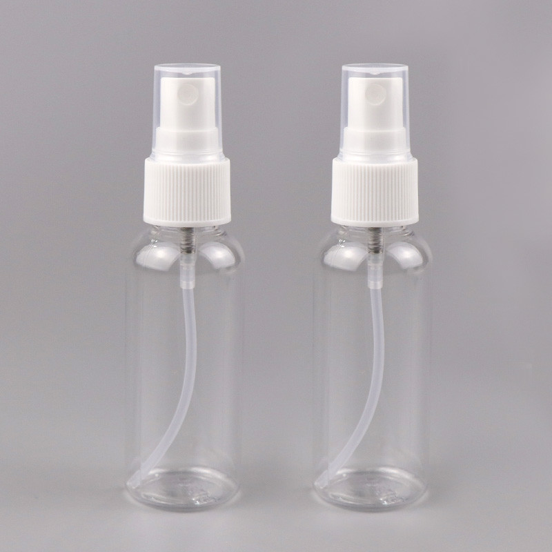 China SGS Recycled PET Cosmetic Bottles 70ml 90ml Empty Mist Spray Bottles wholesale