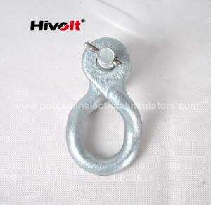 China Forged Steel Twisted Shackle Transmission Line Hardware UN-120 With Mechanical Failing Load 120kN wholesale