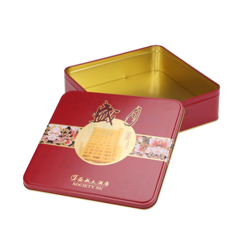 China Embossed Rectangular Tea Tins Metal Tea Storage Containers Tin Box Canisters wholesale