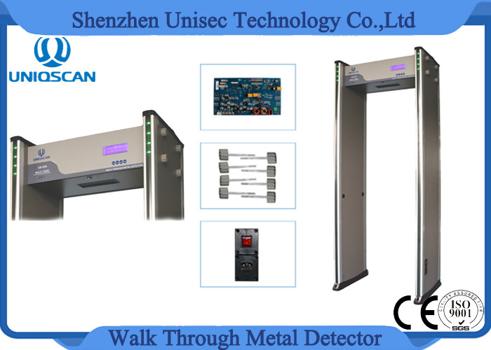 China 18 Zones Security Walk Through Metal Detector Body Scanner For Bank wholesale