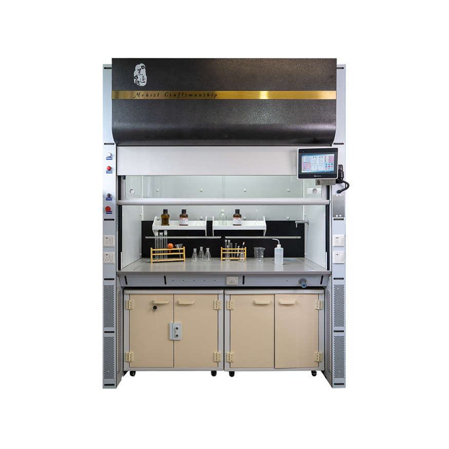 China Alkali Resistant Chemical Lab Duct Fume Hood Anti Corrosion wholesale