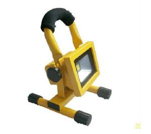 China Battery Powered Portable LED Flood Lights Yellow Color For Emergency wholesale