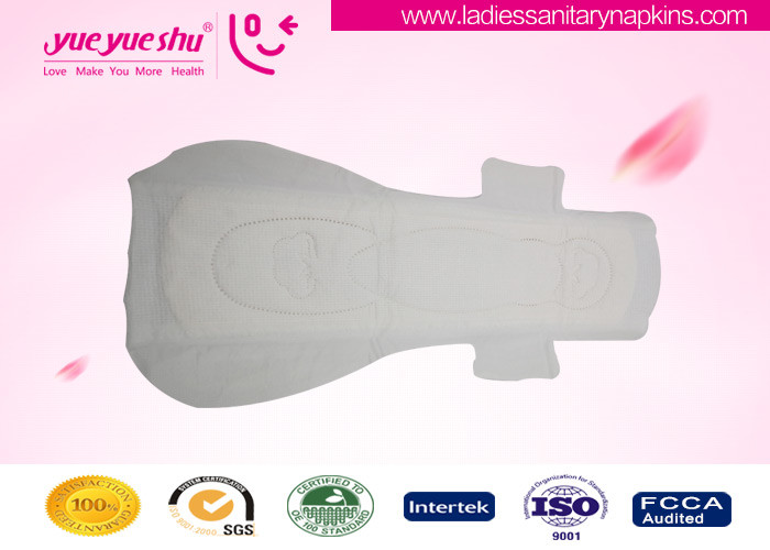 China 100 Cotton High Grade Sanitary Napkins Fluorescence And Formaldehyde Free Class wholesale