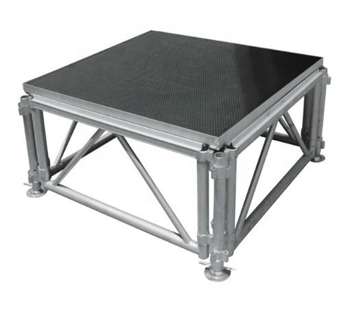 China Adjustable Folding Aluminum Platform / Round Stage Platform 750kg/Sqm wholesale