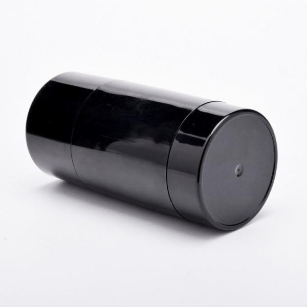 Black Empty Cosmetic Refillable Deodorant Tubes 30g 50g