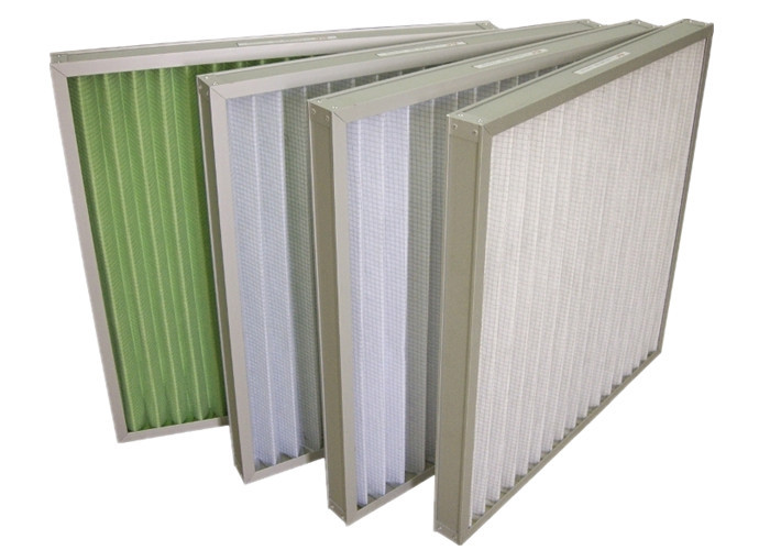China Commercial HVAC Pocket Air Filter / Air Purifier Filters , Low Resistance wholesale