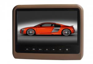 China CE FCC ROHS 9" Car Roof DVD Player Headrest With Interchangeable Color Skins   . wholesale
