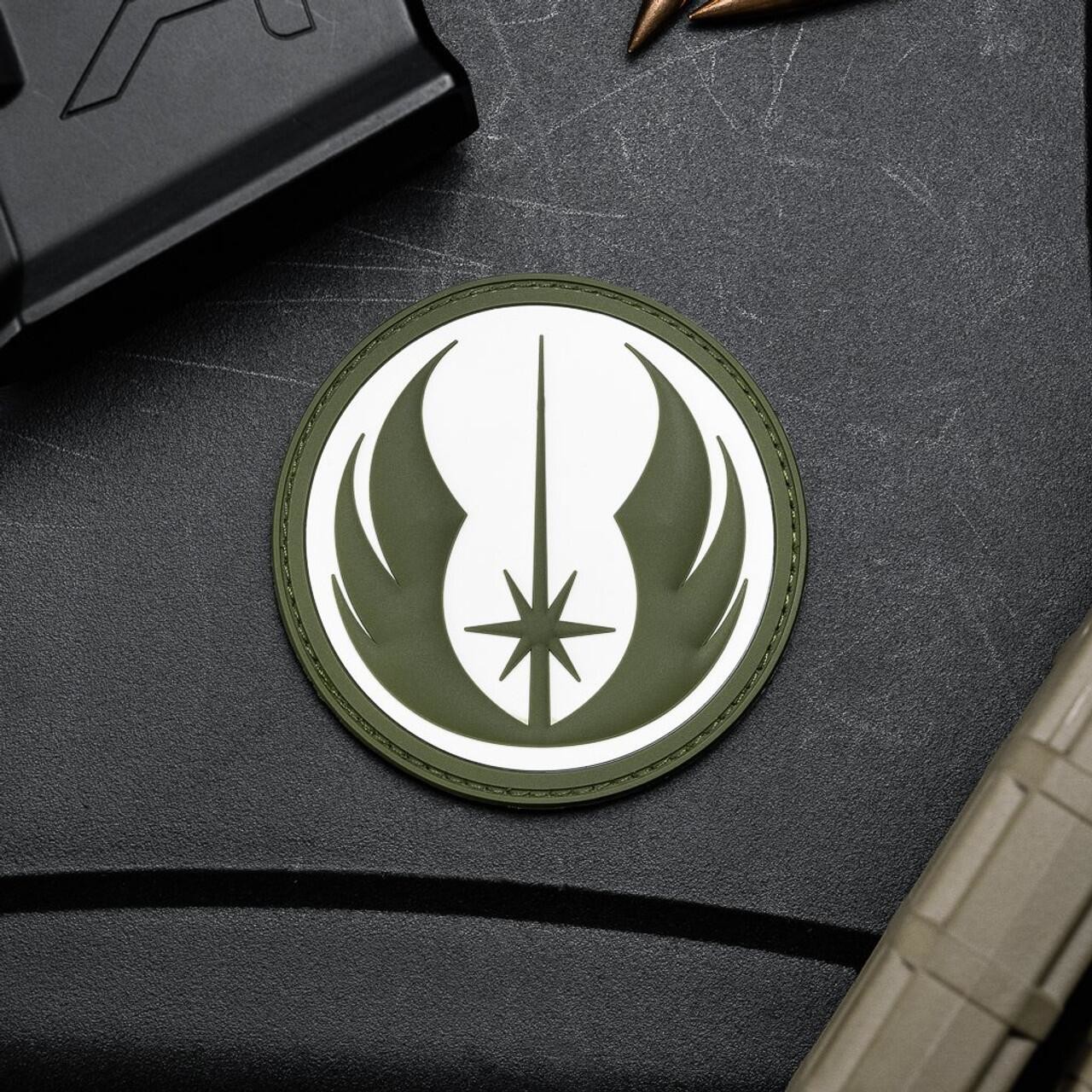 China Custom Star Wars Jedi Order Morale PVC Patch Custom Rubber Patches wholesale