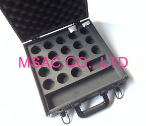 China Black Aluminum Cue Case American Ball Carrying Case Aluminum Snooker Ball Case wholesale