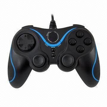 China Computer Game Controller with Stylish Design and Axises 12 Buttons wholesale