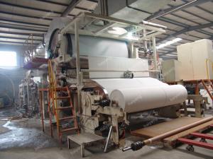 China Kitchen Towel Toilet Paper Making Machine 	3600mm Used Waste Recycle Pulping wholesale