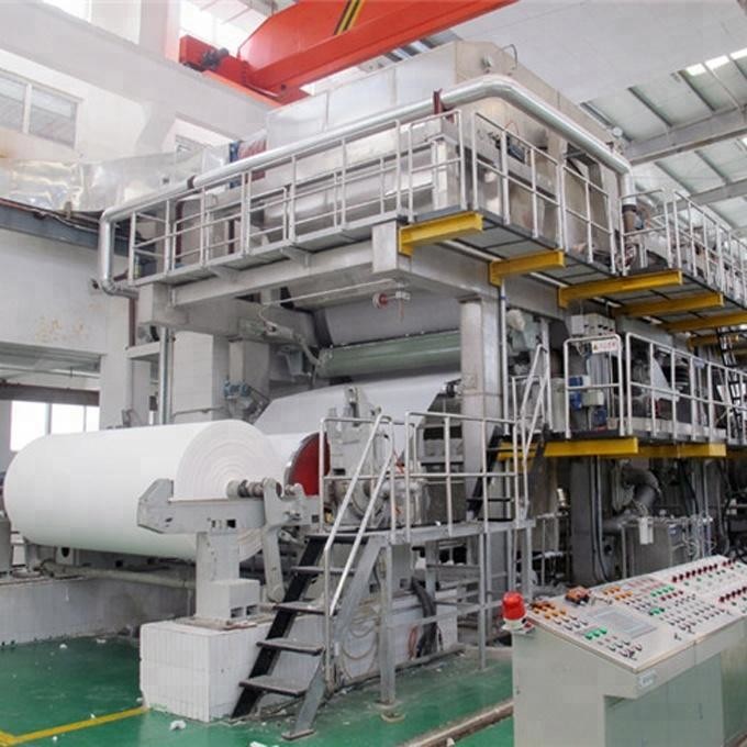 China Kraft Corrugated Paper Making Machine 4200 Mm Three Fourdrinier wholesale