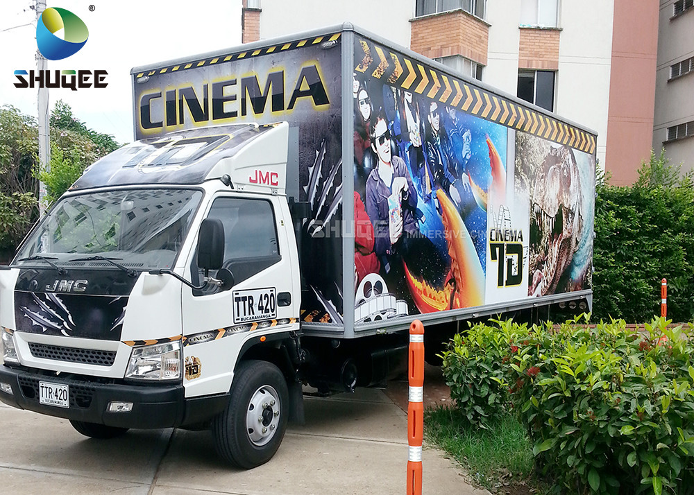 China Movable 7D Movie Theater Trailer wholesale