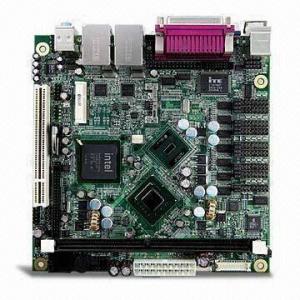 China Industrial Mini-ITX Motherboard with Intel 945GSE + ICH7-M and Intel Atom N270 Chipset wholesale