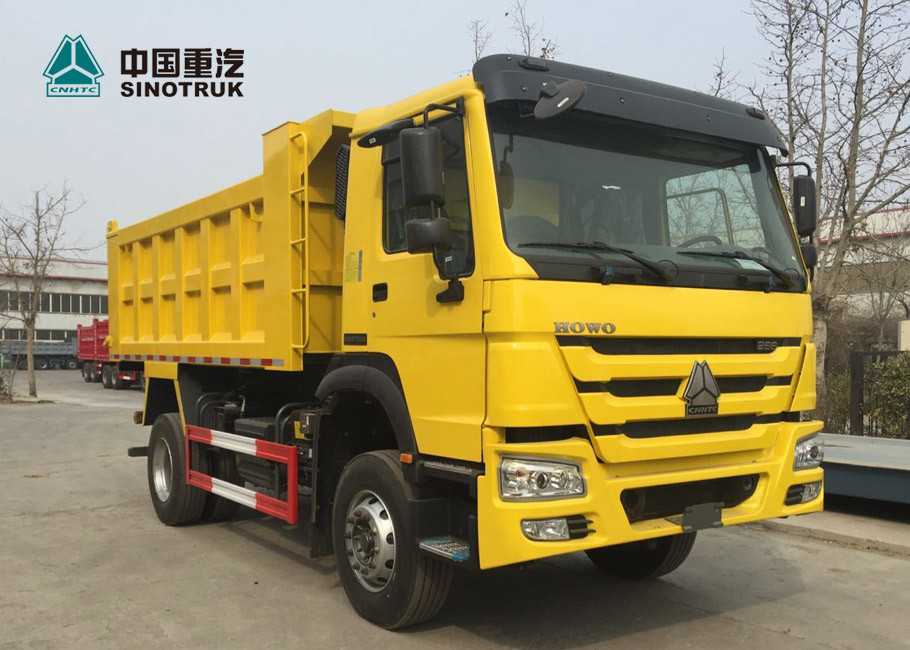 China SINOTRUK HOWO 266hp Heavy Duty Truck Trailers 4x2 6 Wheels Mini Dump Truck on sale