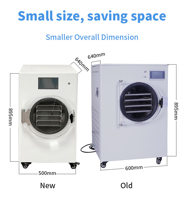 Home Small 2300W Vacuum Freeze Dryer For Fruit Freeze Dried Maker