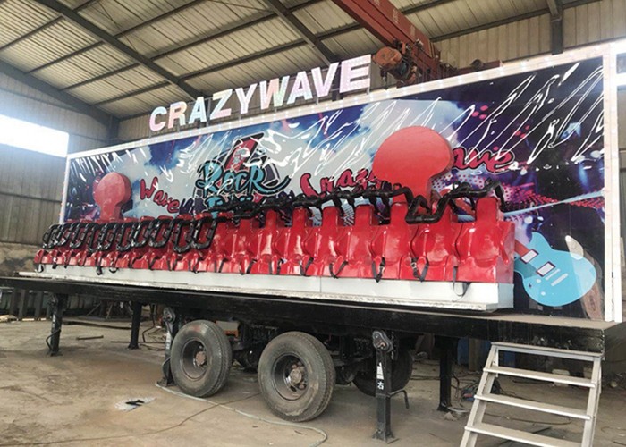 China Anti Rust Paint Trailer Mounted Rides With 5-6 Layers FRP And GB Steel Material wholesale