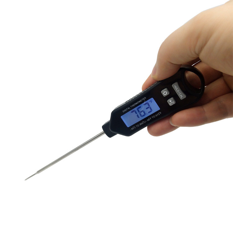 China Grilling 300C Digital Cooking Meat Thermometer With Large LCD Backlight Magnetic wholesale