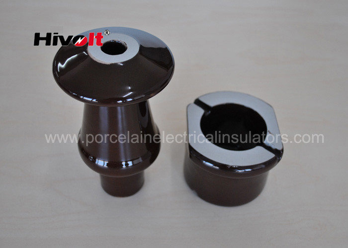 China AB-250-42539 Porcelain Electrical Insulators , Safety Ceramic Bushing Insulators wholesale