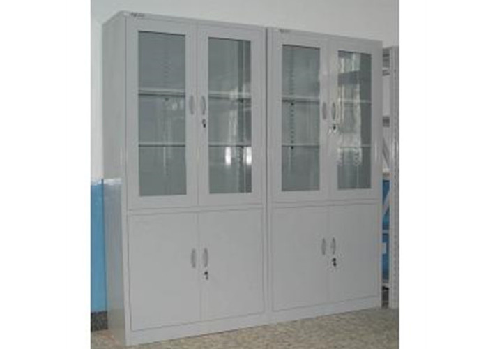 China Dustproof Full Steel Reagent Cabinet With Swing Door And Key Lock wholesale