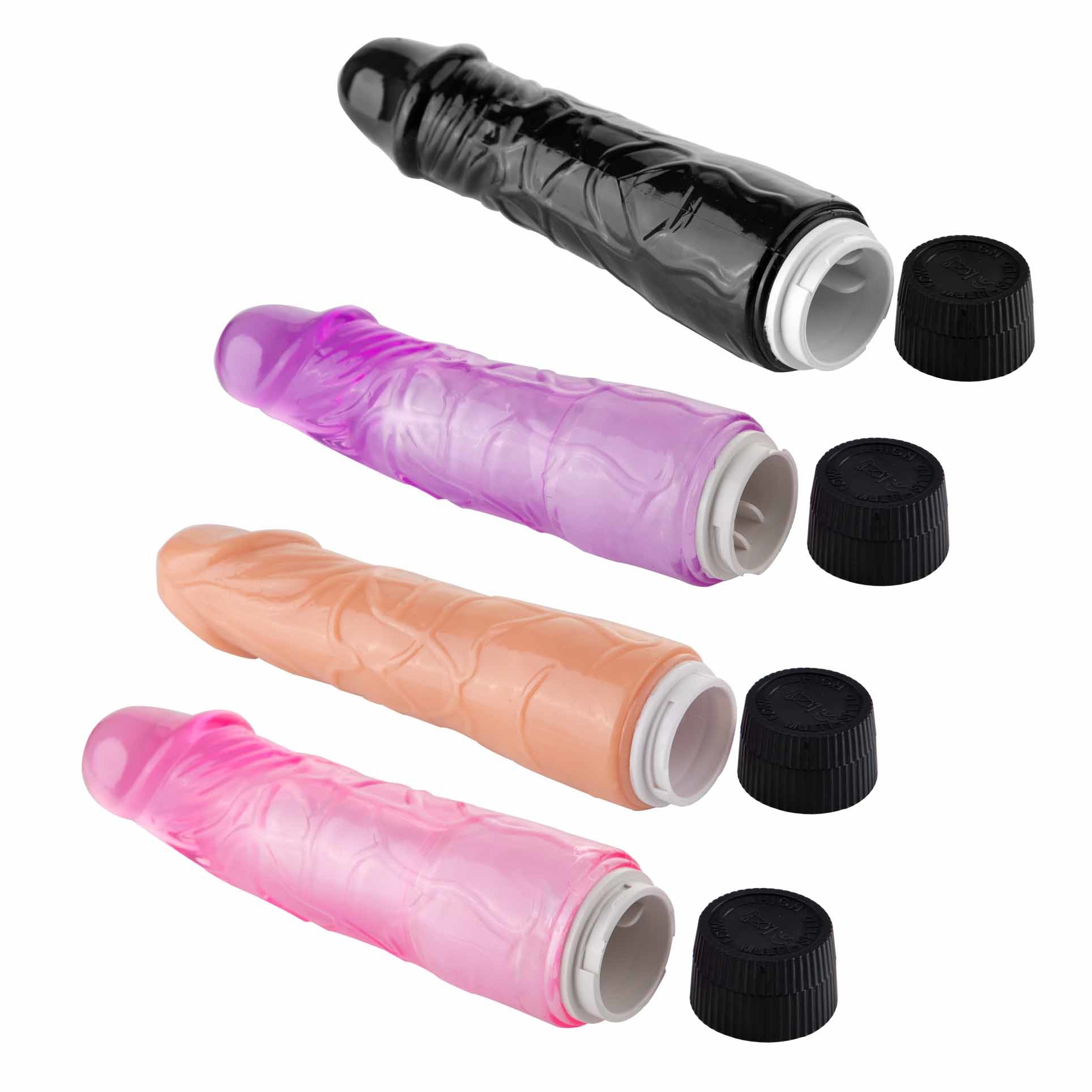 China 7inch Electric Vibrator Sex Toy Pink Black Female Masturbation wholesale