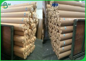 China 80gsm Plotter Paper Roll For CAD Printing No Adhesive Residue wholesale