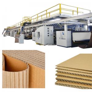 China Automatic Corrugated Paperboard Production Line 100m/min wholesale