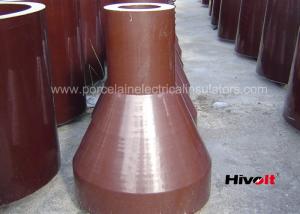 China White / Brown / Grey Color Hollow Core Insulators For Dust Precipitators wholesale