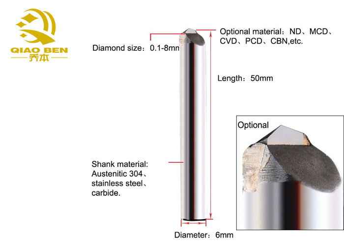 China Professional Custom Diamond End Mill Cutting Tools High Wear Resistance wholesale