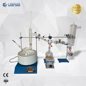 China Laboratory Short Path Distillation Unit Glassware 220V 5L wholesale