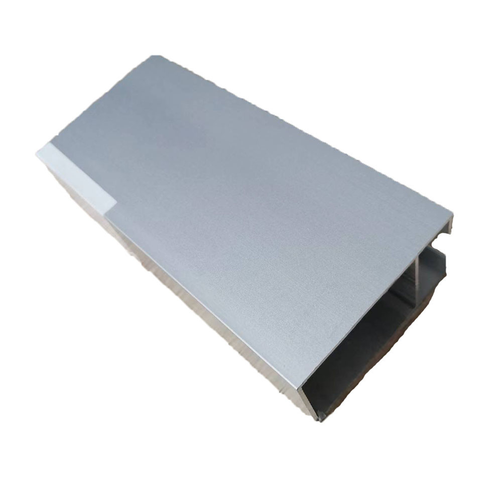 China Matt Silver Anodized Aluminum Profiles For Construction OEM Multi Shapes Extrusion wholesale