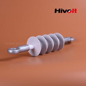 China 24kv 70kn Composite Long Rod Insulator With Eye To Eye Connection Hardware wholesale