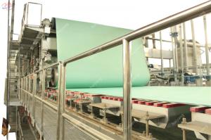 China 180gsm Corrugated Perforated Roll Paper Making Machine 350m / Min Recycled Waste wholesale