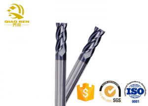 China 2 / 4 Flute CNC End Mill Cutter HRC45 HRC50 HRC55 HRC63 Tungsten Solid Carbide wholesale