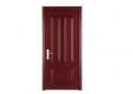 China Hotel Resort Wooden House Doors , SS304 Hinge Stopper Custom Wood Interior Doors wholesale