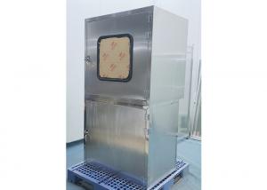 China Cusmoter Customized Stainless Steel 304 Cleanroom Pass Box With Tool Cabinet wholesale