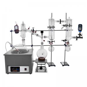China 220V 10L Short Path Distillation Kit With Cold Trap Condenser wholesale
