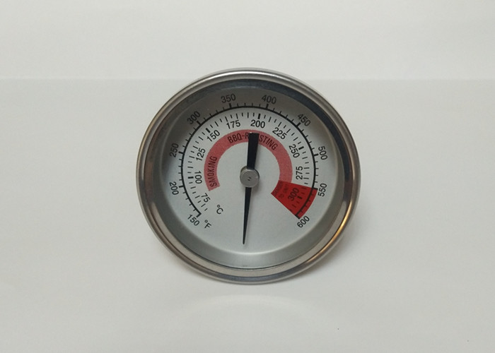 China Stainless Steel Bimetallic Food Thermometer No Need Battery For Bbq Grill wholesale
