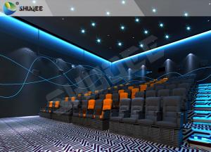 China Professional 4D Cinema Equipment With Special Effects And Movement Chairs wholesale