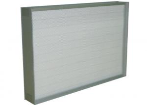 China Mini Pleated U16 ULPA Air Filter Replacement With Aluminum Frame wholesale