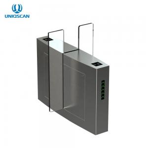 China Anti-Tailing With LED Indicator Automatic Access Control Double Motor Sliding Turnstile Barrier Gate wholesale