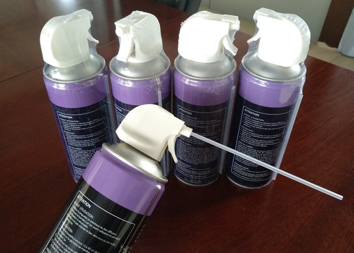 China Power Air Duster , Aerosol Electronics Cleaner For PC Boards / CD Players / Keyboards wholesale