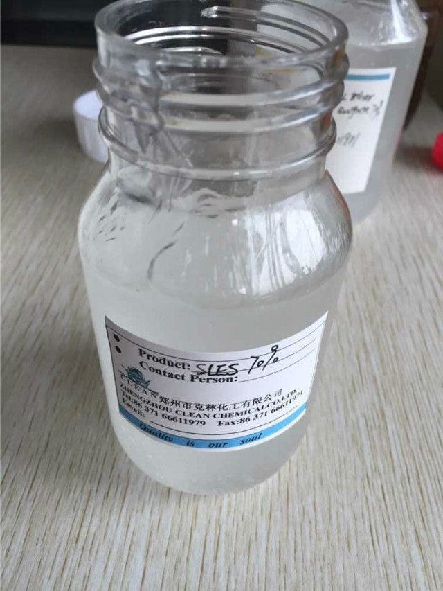 China Industrial Hydrophilic Surfactant Sodium Laury Ether Sulphate SLES 70% Detergent wholesale