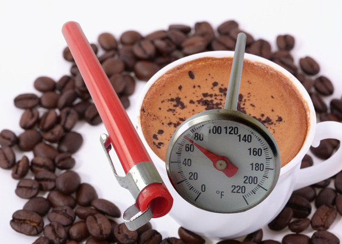 China 1" Dial Diameter Coffee Milk Thermometer High Accuracy Instant Read Analog Display wholesale
