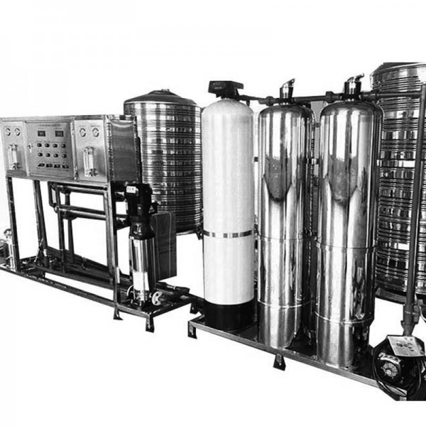 China 1000L/H RO Water Treatment Plant with Softener for Water Plant wholesale