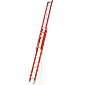 China 2 Sections Fiberglass Extension Ladder For Line Construction 1.9g/Cm3 Density wholesale