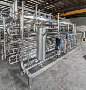 China Steam Sterilization Fruit Juice Pasteurizer 2T/H 3T/H SUS316 wholesale