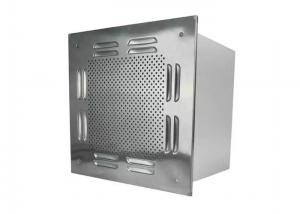 China Powder Coated Steel 6 Air Outlet HEPA Filter Box Class 100 For Cleanroom Equipment wholesale